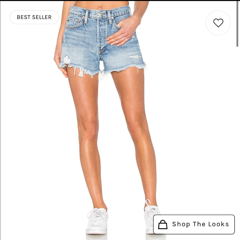 AGOLDE Parker Denim Cutoffs